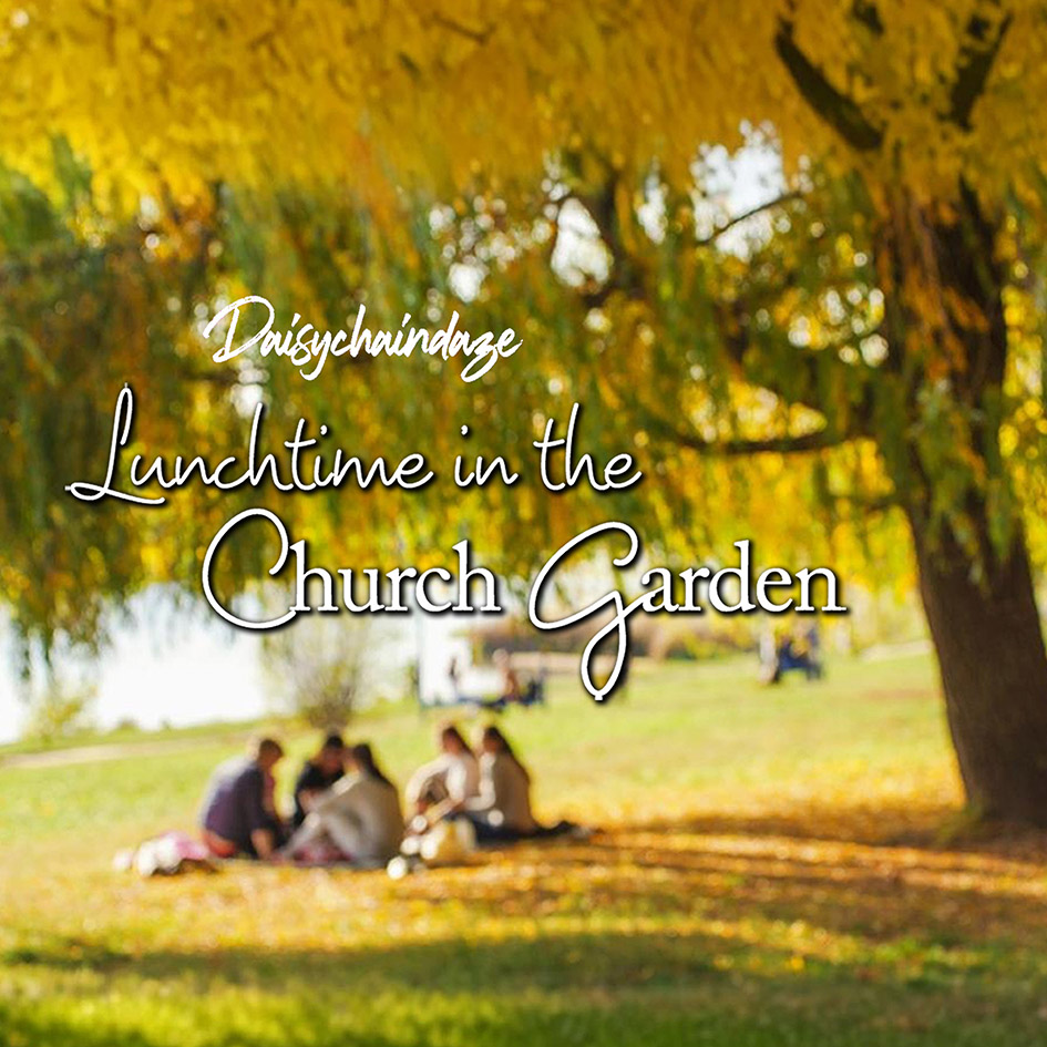 Lunchtime in the Church Garden single cover