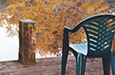 icon of chair by side of lake and linnk to article 'The Best Ideas are often in Front of You'